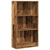 vidaXL grāmatu plaukts, koka krāsā, 60x24x109 cm, inženierijas koks