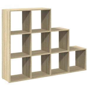 vidaXL telpas sadalītājs, grāmatu plaukts, 3 līmeņi, 137,5x29x103,5 cm