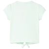 Bērnu T-krekls, gaiša piparmētru, 92