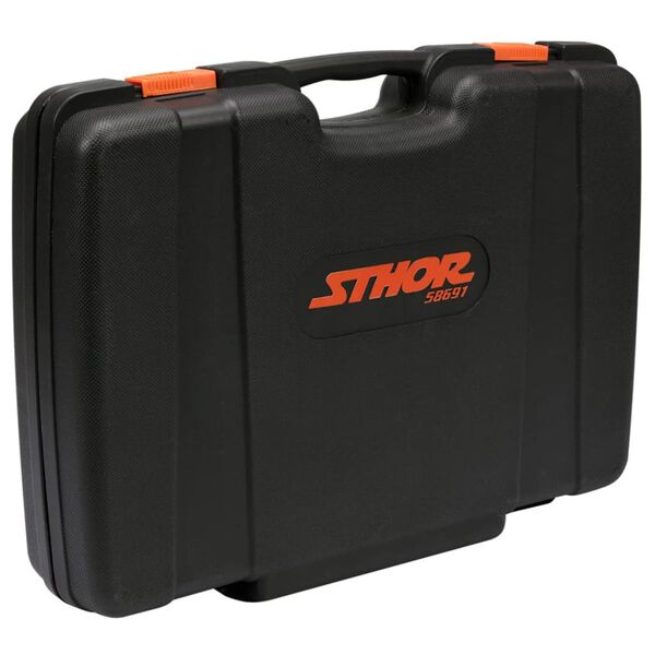 Sthor 216-daļīgs sprūdrata uzgriežņu atslēgu komplekts, metāls, 58691