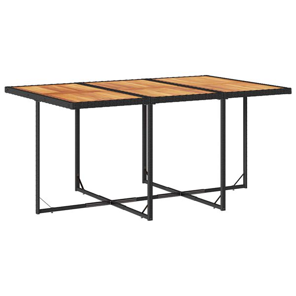 vidaXL 7-daļīgs dārza mēbeļu komplekts ar matračiem, PE rotangpalma