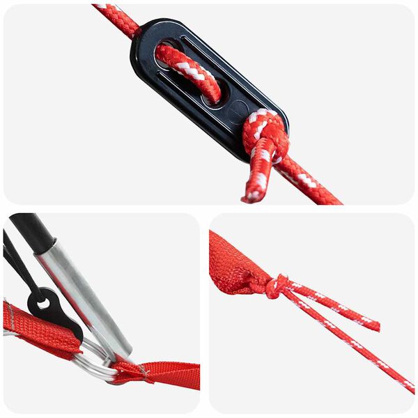 vidaXL Ģimenes telts ar jumtu Pelēka un oranža 460 x 430 x 214 cm