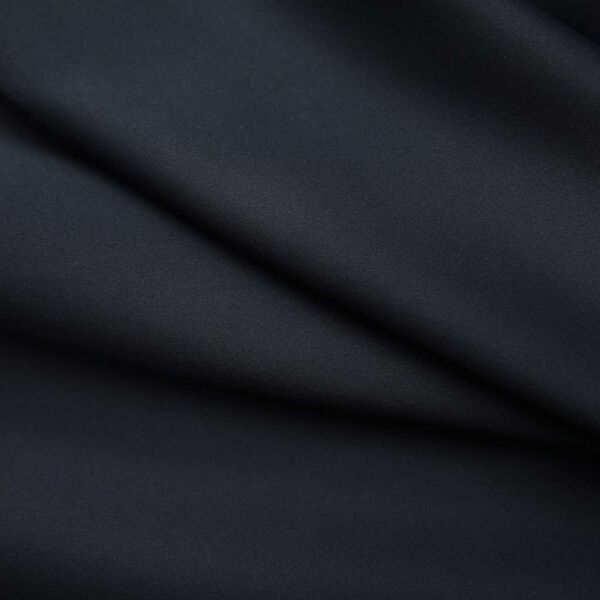 vidaXL biezie aizkari ar āķiem, 2 gab., melni, 140x225 cm