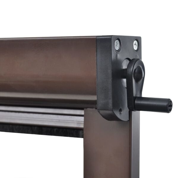 Izvelkams kukaiņu siets logam, 60 x 150 cm, brūns