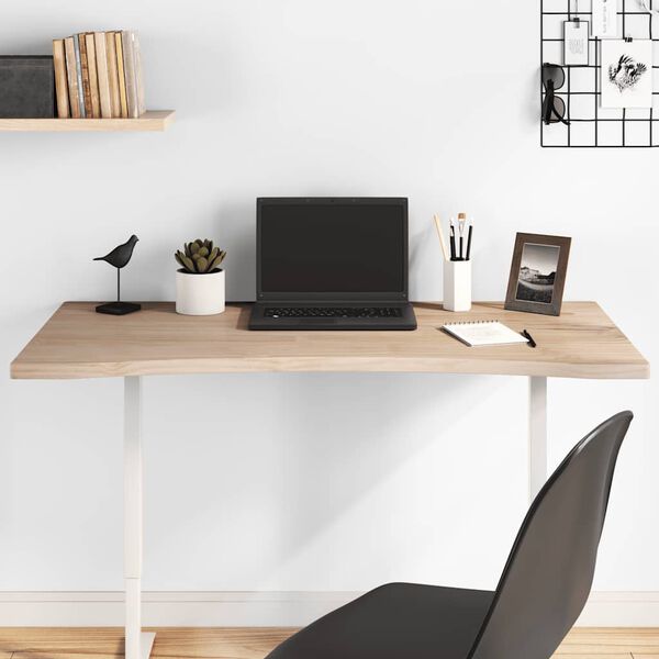 vidaXL rakstāmgalda virsma, 110x55x2,5 cm, priedes masīvkoks