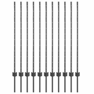 vidaXL Iegultais žogs 11 gab. Pelēka 160 cm