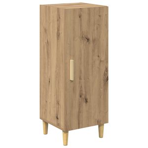 vidaXL Puse Artisānā ozols 34,5 x 34 x 90 cm Inženierijas koks