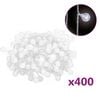 vidaXL LED lampiņu virtene, 40 m, 400 vēsi baltas LED, 8 funkcijas