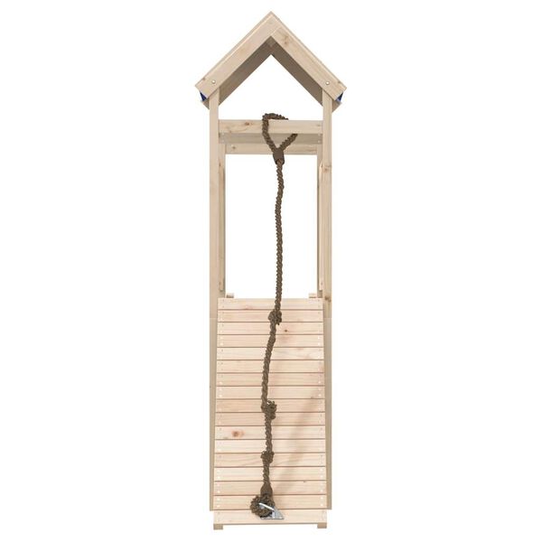 vidaXL āra rotaļu laukums, priedes masīvkoks