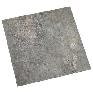 vidaXL Pa&scaron;līmējo&scaron;ie Grīdas Dēļi Akmens 30,5 x 30,5 cm 20 gab. PVC