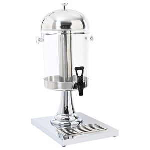 vidaXL sulas dispensers, 8 l, nerūsējo&scaron;s tērauds