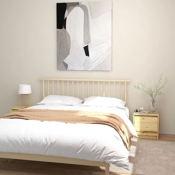 vidaXL naktsgaldiņi, 2 gab., 40x30,5x40 cm, egles masīvkoks