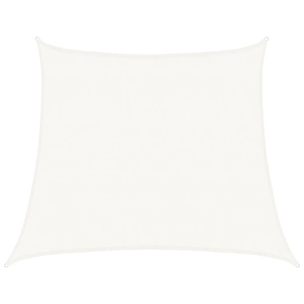 vidaXL saulessargs, 160 g/m&sup2;, balts, 4/5x4 m, HDPE