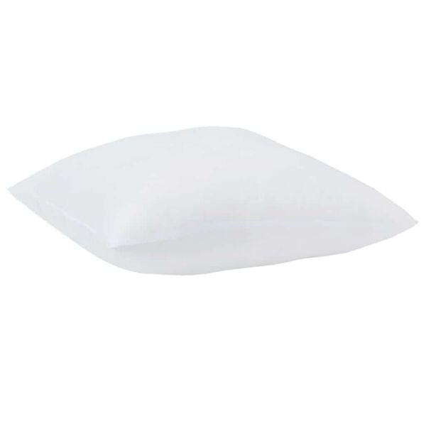 vidaXL Sega ar spilvenu 3 pcs Balts Mikrošķiedra