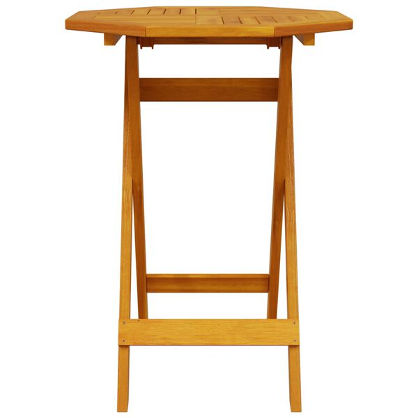 vidaXL 3-daļīgs bistro mēbeļu komplekts, saliekams, akācijas masīvkoks