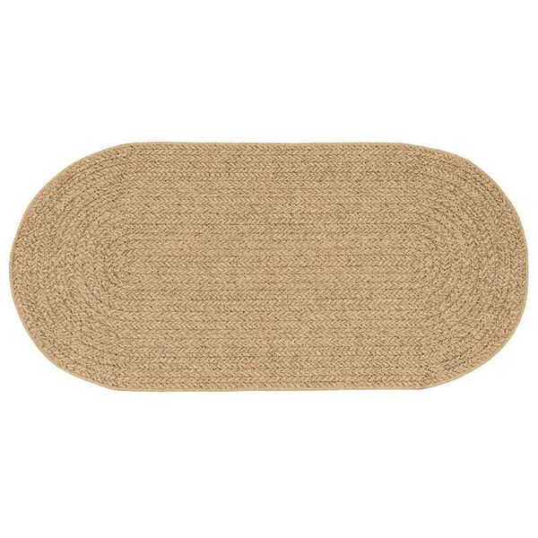 vidaXL Paklājs ZIZUR Brūna PP