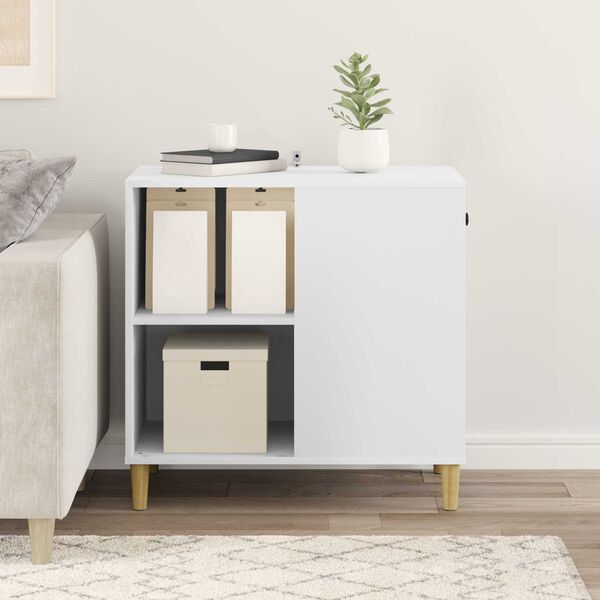 vidaXL Kaķu māja Balts 72 x 42.5 x 70 cm Inženierijas koks