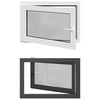 vidaXL Noliekams un griežams pagraba logs RISOR 90 x 50 cm