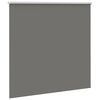 vidaXL Rullo žalūzija Blackout pelēks 150x130cm Auduma platums 146,6cm