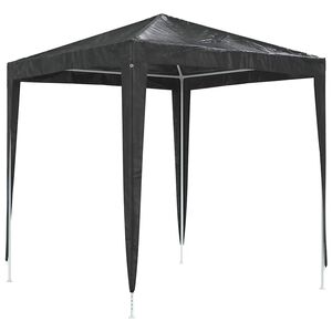 vidaXL dārza nojume, profesionāla, 2x2 m, antracītpelēka