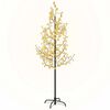 vidaXL mākslīgais ķirsis, 220 silti baltas LED, 220 cm
