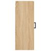 vidaXL sienas skapītis, 34,5x34x90 cm, ozolkoka krāsa