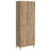 vidaXL Skapju komplekts 2 pcs Artisan Ozols 66 x 34,5 x 90 cm