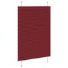 vidaXL kroku žalūzija Bordo sarkana 95x150 cm auduma platums 94,4 cm