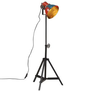 vidaXL grīdas lampa, 25 W, krāsaina, 35x35x65/95 cm, E27