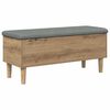 vidaXL Uzglabā&scaron;anas sols ar spilvenu Artisan Ozols 102 x 42 x 46 cm