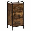 vidaXL Puse Kūpināts ozols 97 x 33 x 81 cm Inženierijas koks