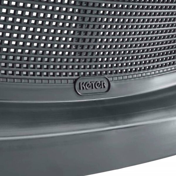 Keter balkona mēbeļu komplekts Emily, grafītpelēks