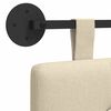 vidaXL Karājo&scaron;s galvgalis Piestiprināts pie sienas audums