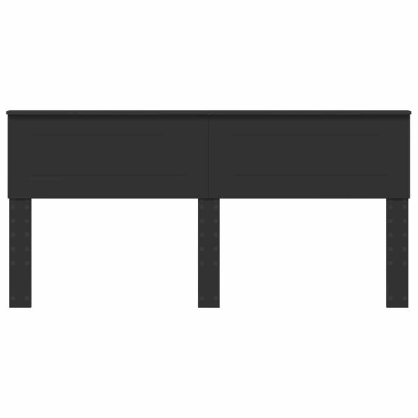 vidaXL Galvgalis Melns ozolkoks 200 cm Inženierijas koks