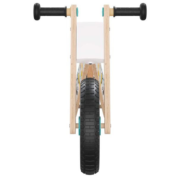 vidaXL līdzsvara ritenis bērniem, zils ar apdruku