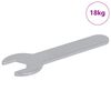 vidaXL Uzgriežņa 1593 gab. Sudraba 13 mm Dzelzs