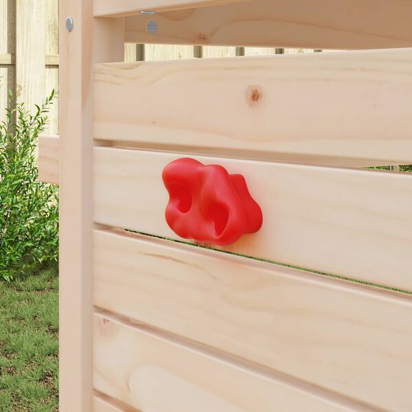 vidaXL Kāp&scaron;anas turētājs 12 pcs Sarkana 100 x 67 x 43 mm PP