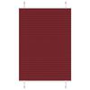 vidaXL krokotas žalūzijas, bordo sarkanas, 90x100 cm, audums, platums 89,4 cm, poliesters
