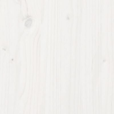 vidaXL stādīšanas galds ar plauktiem, balts, 82,5x45x86,5 cm, priede