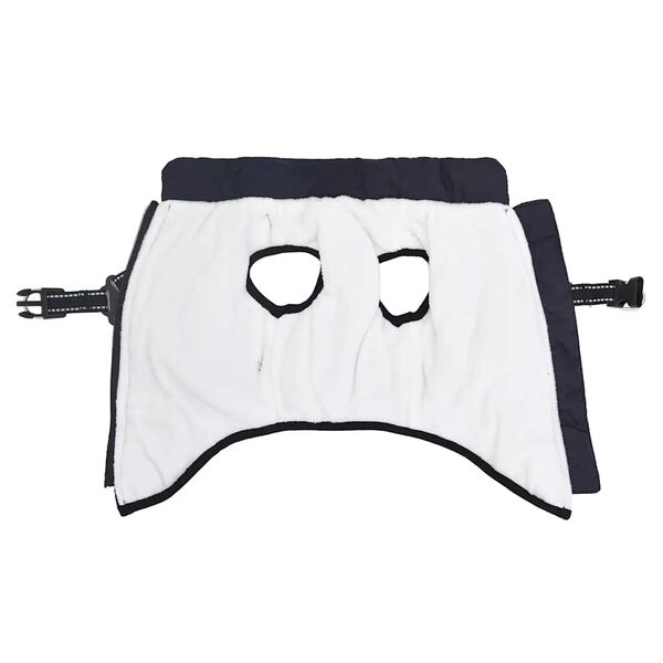 vidaXL suņu mētelis ar iejūgu ūdensnecaurlaidīgu atstarojo&scaron;u L32