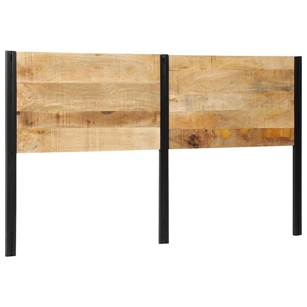 vidaXL galvgalis, 160 cm, mango masīvkoks un dzelzs