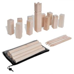 Koka Kubb spēļu komplekts