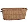 vidaXL malkas grozs ar rokturiem, 88x57x34 cm, vītols