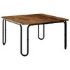 vidaXL Kafijas galdiņ&scaron; Vecs koks 59 x 59 x 45 cm Inženierijas koks