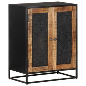 vidaXL kumode, 60x35x75 cm, neapstrādāts mango koks