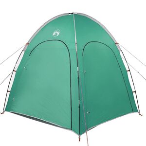 vidaXL Baseinu telts ar jumtu Jūras zaļa 366 x 305 x 231 cm