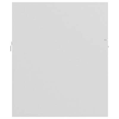 vidaXL izlietnes skapītis, balts, 80x38,5x46 cm, skaidu plātne