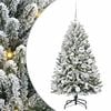 vidaXL Mākslīgā Ziemassvētku eglīte 120 cm 150 LED Silti balts