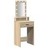 vidaXL Dressing galds Brūna 50 x 41 x 140 cm Inženierijas koks