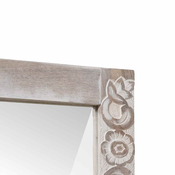 vidaXL Vannas istabas spogulis Taisnstūra Balts 70 x 50 x 2,5 cm